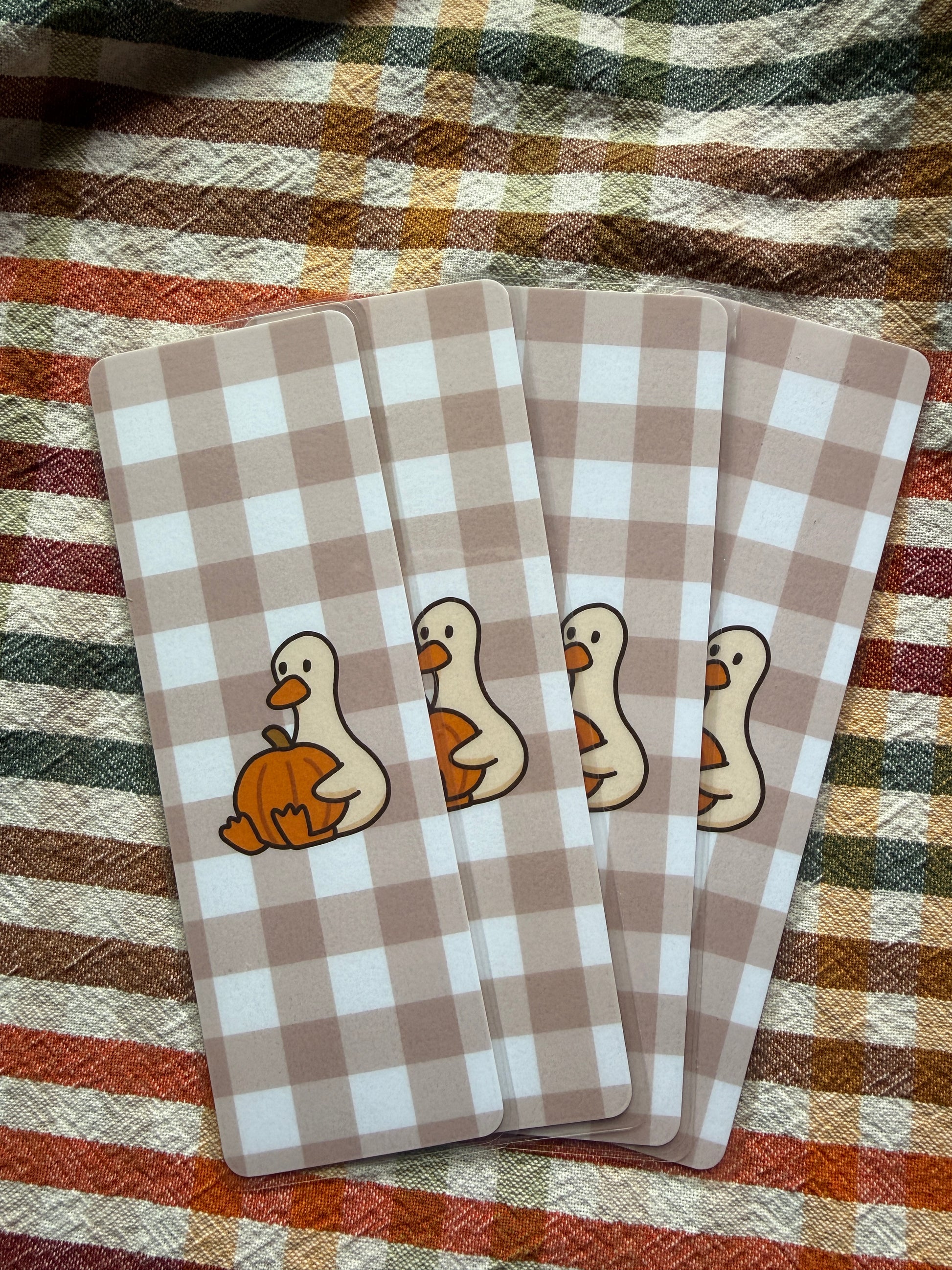 Fall Goose Bookmark