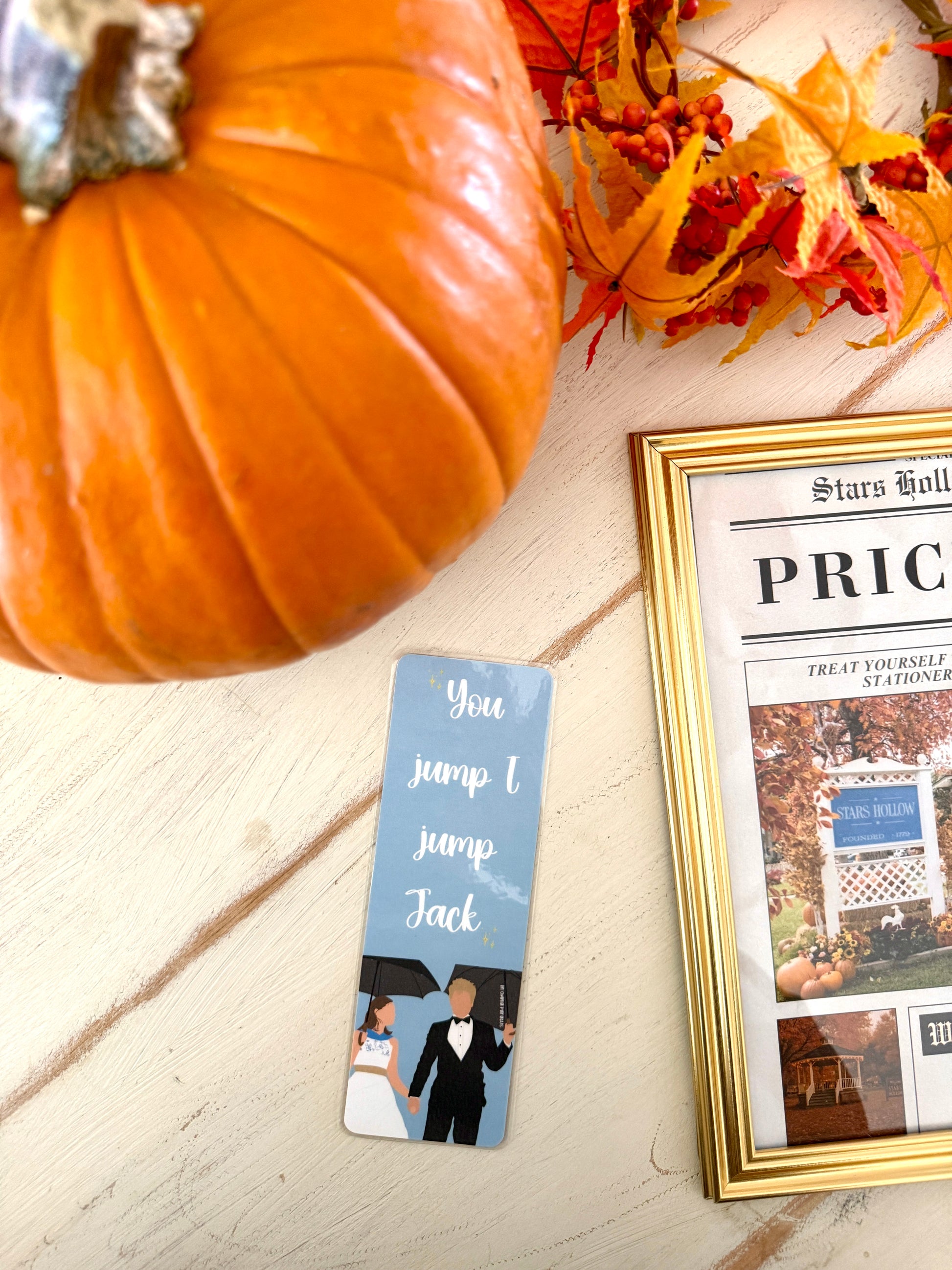 “you jump I jump, jack” bookmark