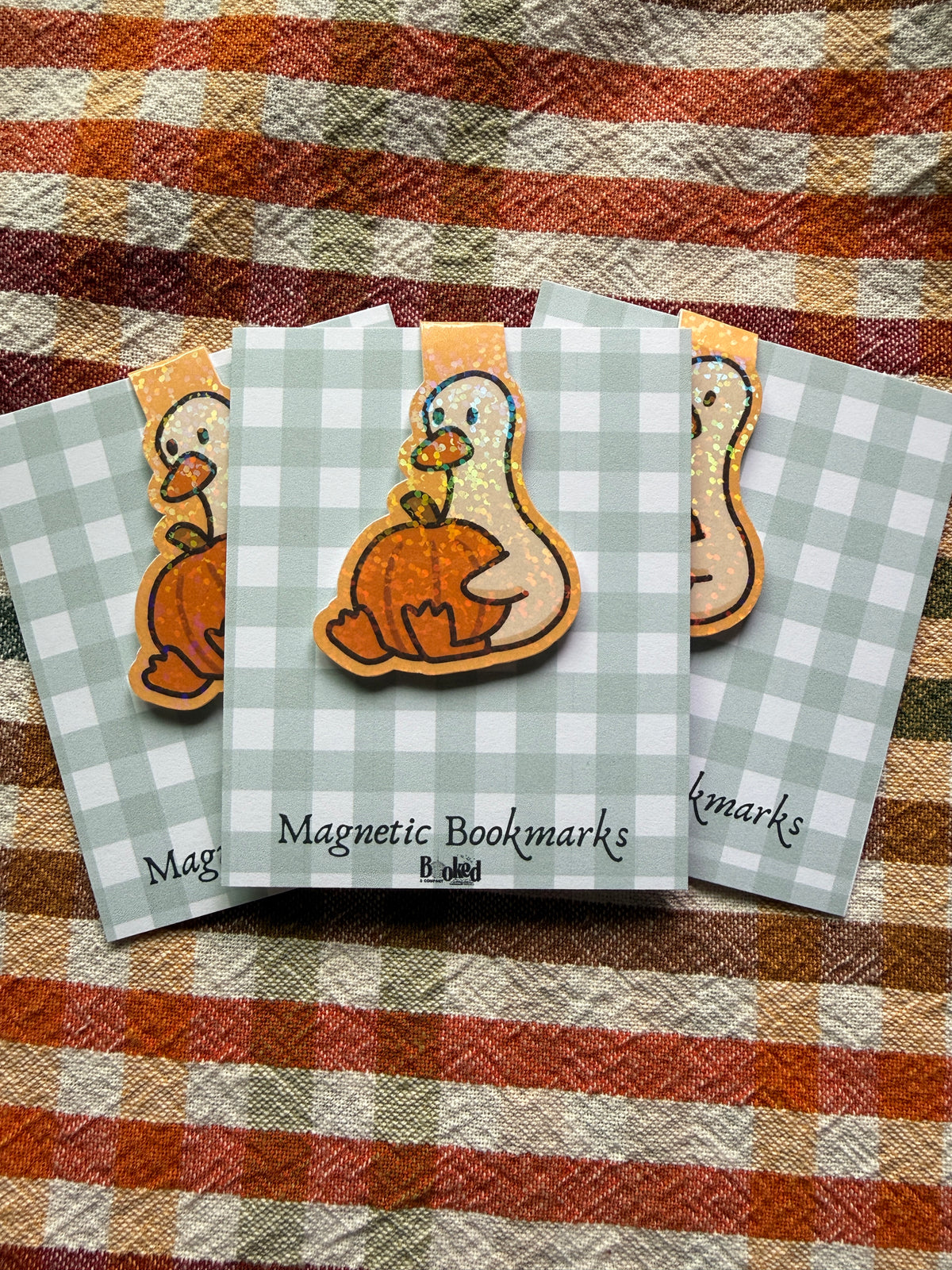 Fall Goose Magnetic Bookmark