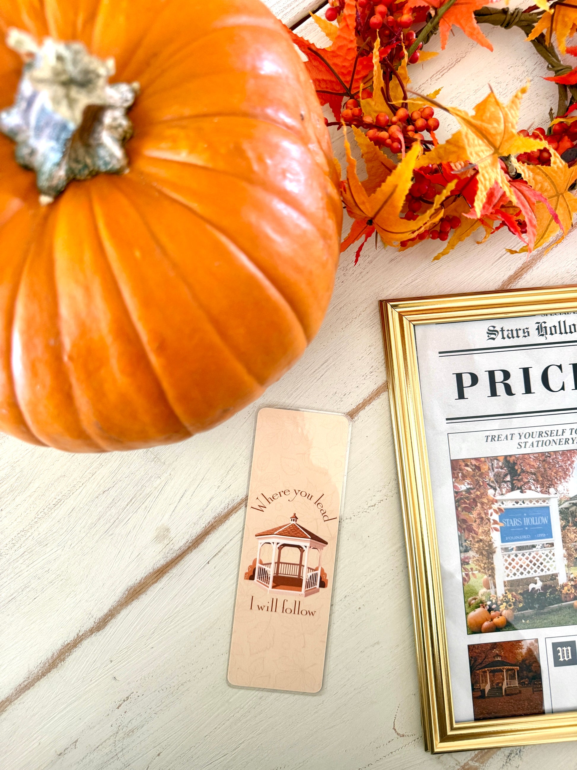 “Where you lead, I will follow” bookmark