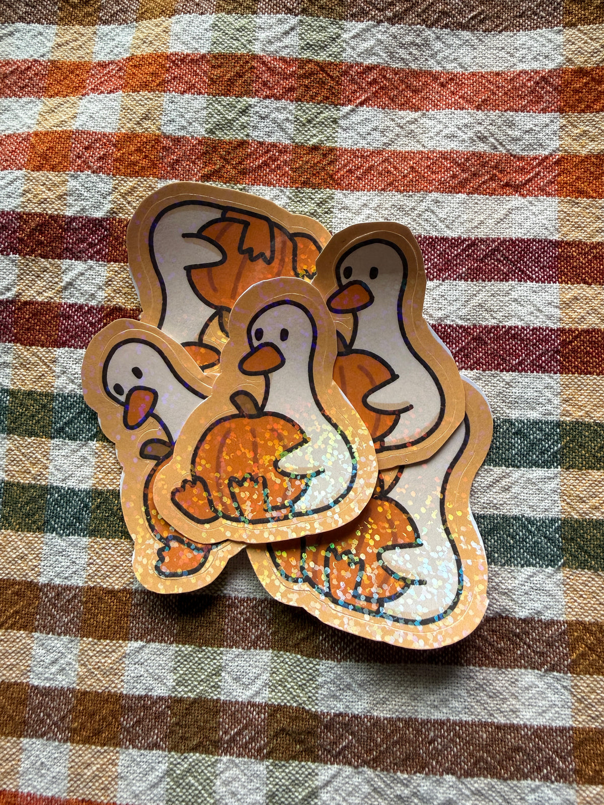 Fall Goose Sticker