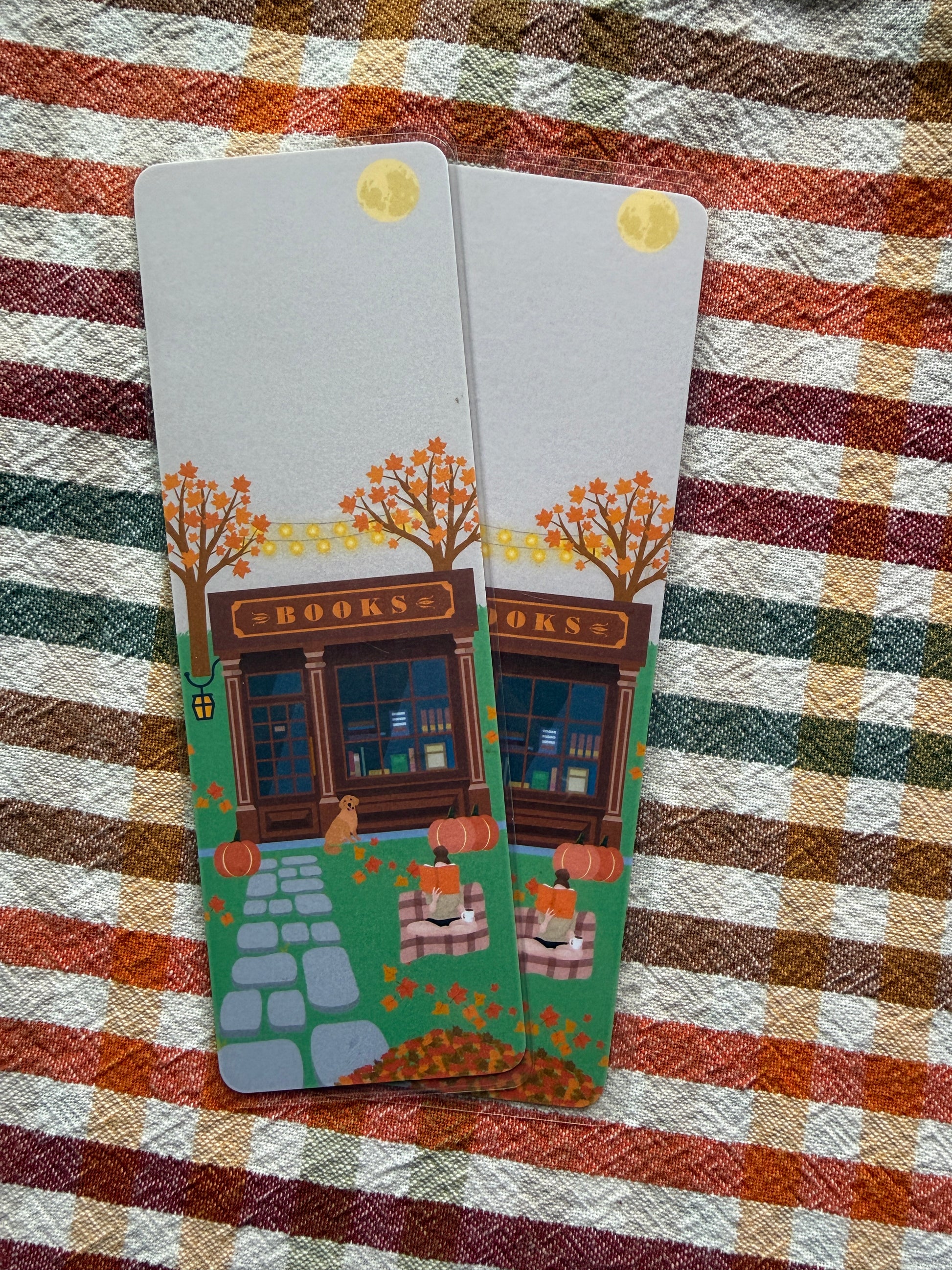 Fall Bookstore Bookmark