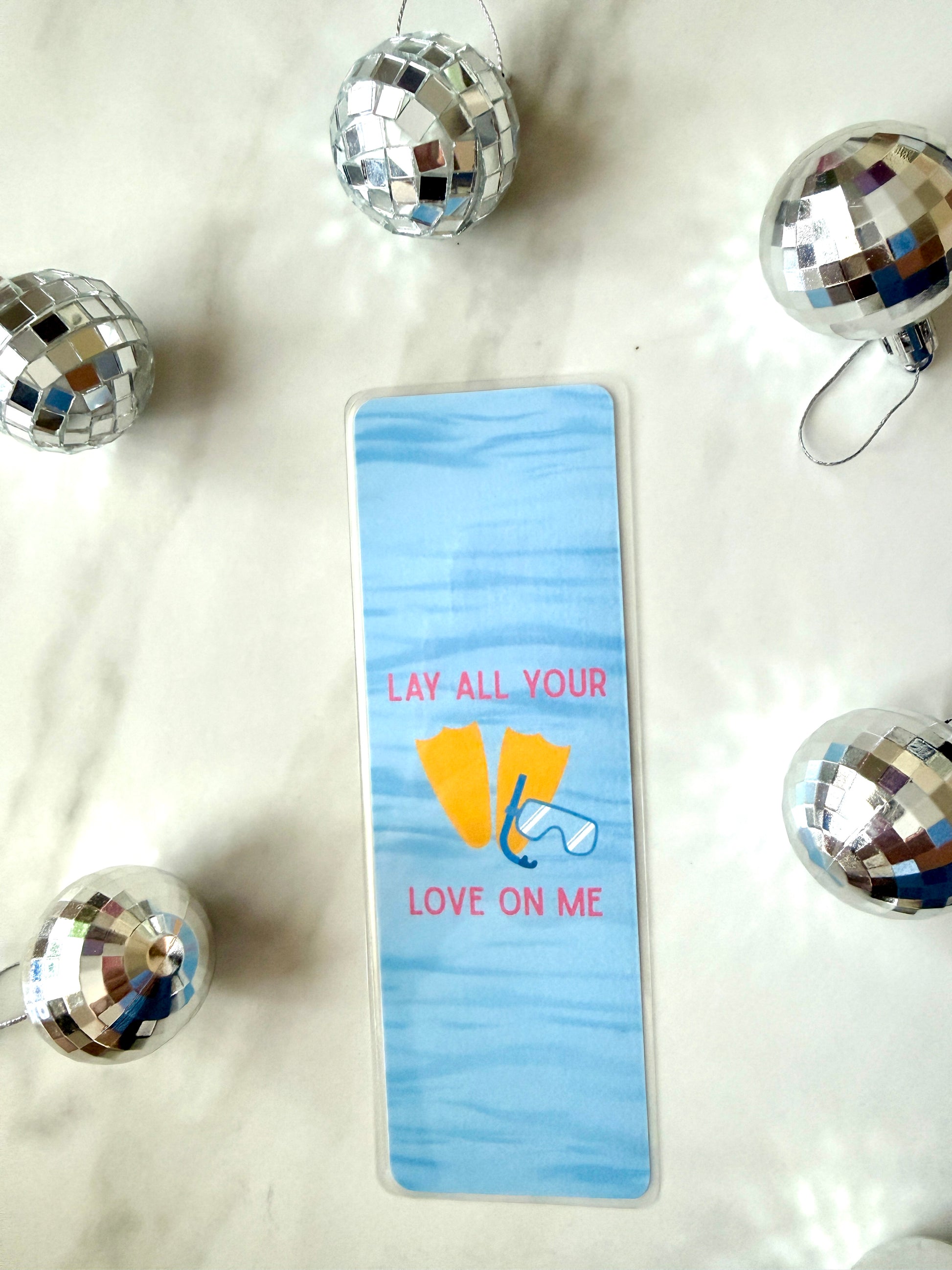 Lay All Your Love on Me Bookmark