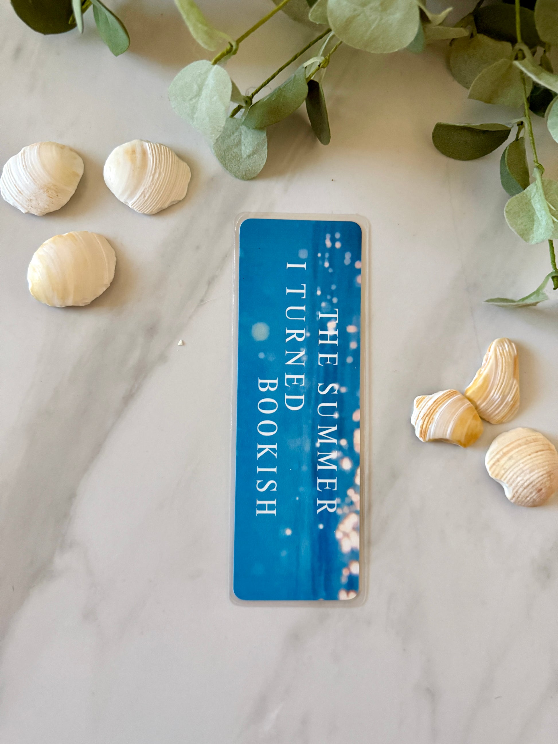 The Summer I Turned Bookish Title Card Bookmark