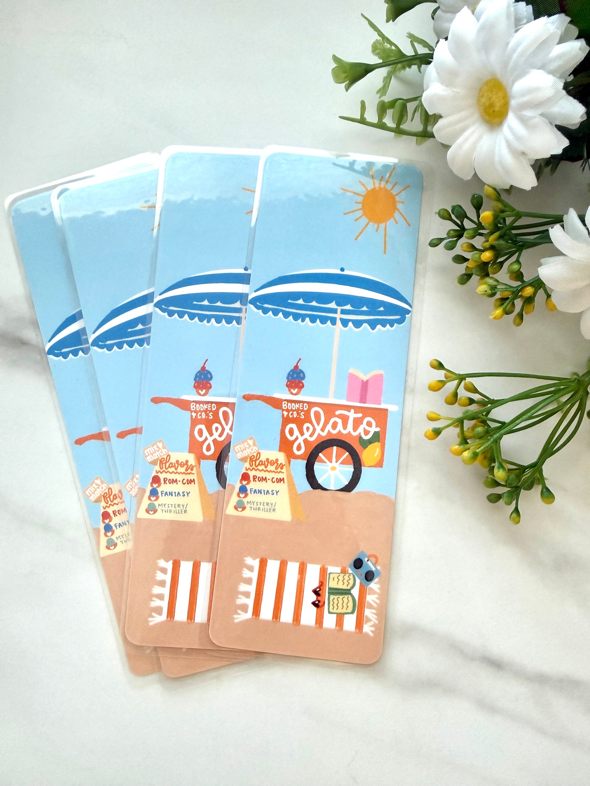 Gelato Cart Bookmark