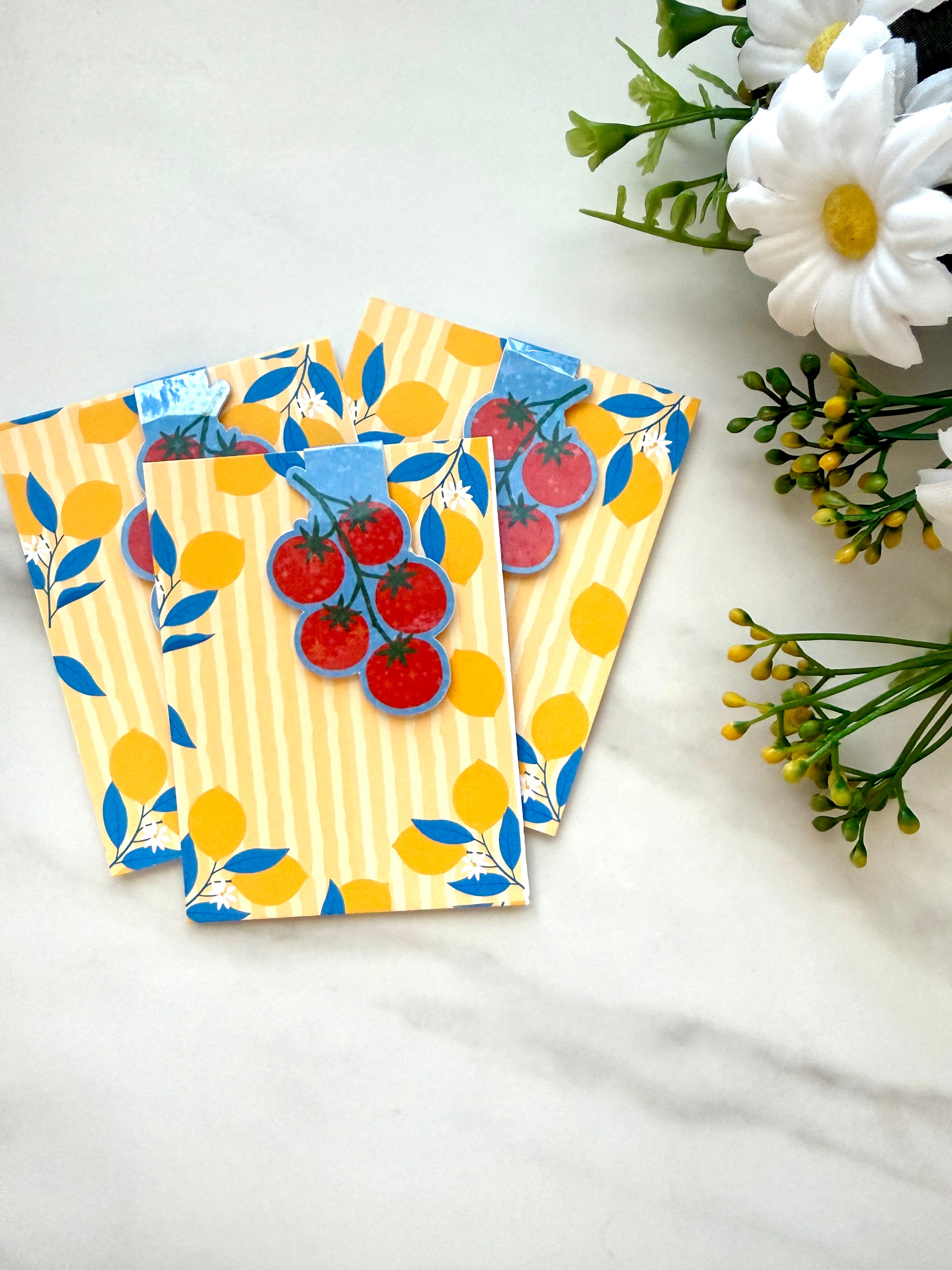 Tomato Vine Magnetic Bookmark