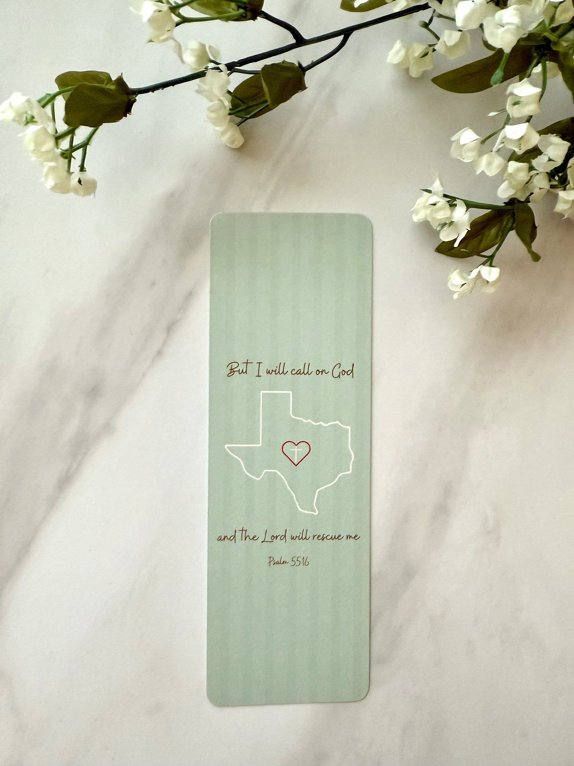 Texas Relief Bookmark