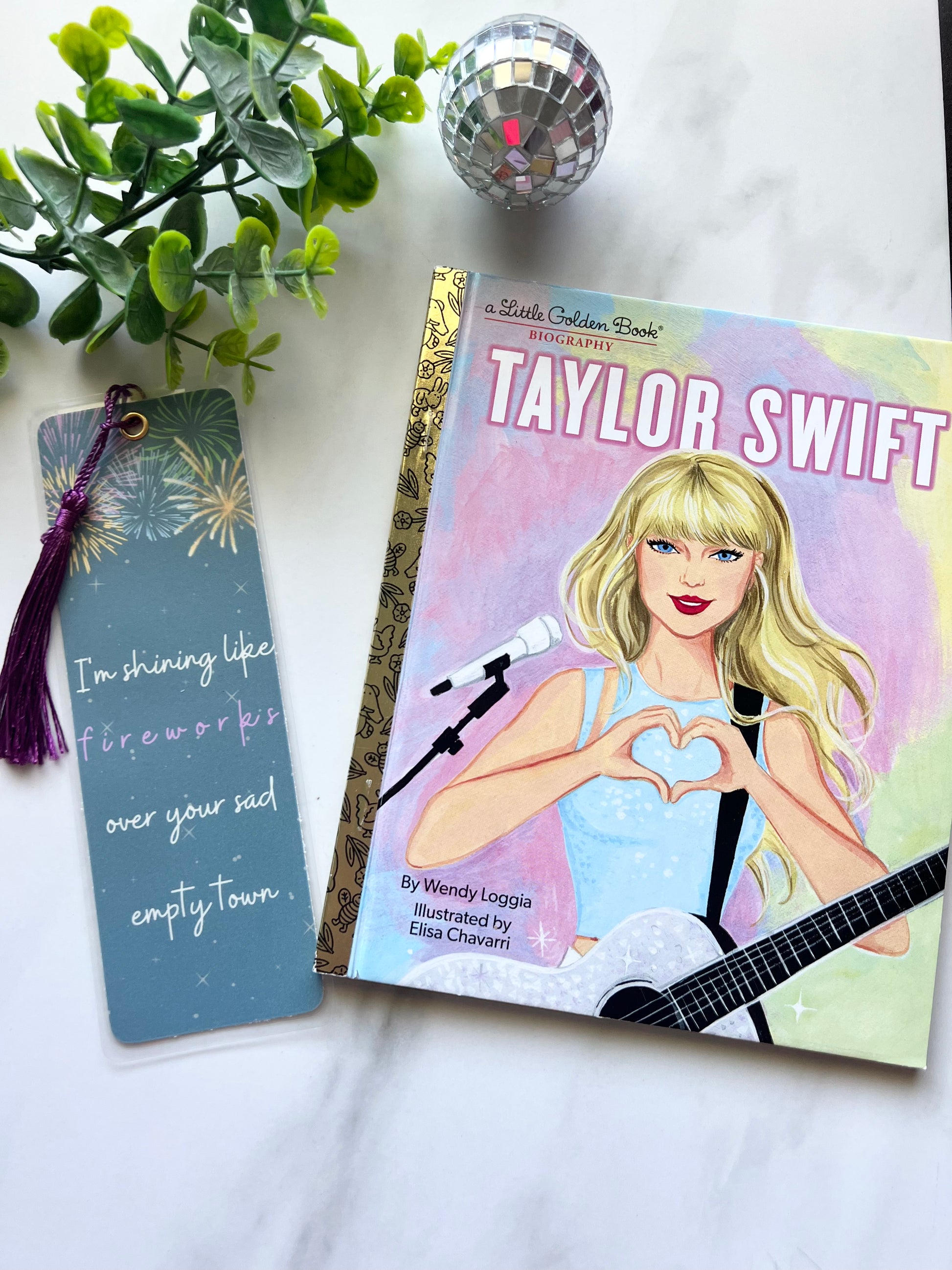 Shining Like Fireworks Bookmark